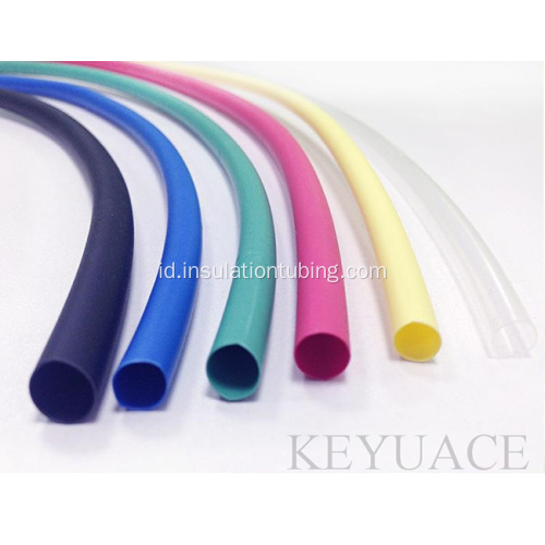 Kualitas layanan tinggi Heat Shrink Braided Cable Tubing 2: 1